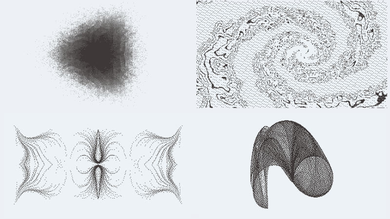 Four images made with the generator